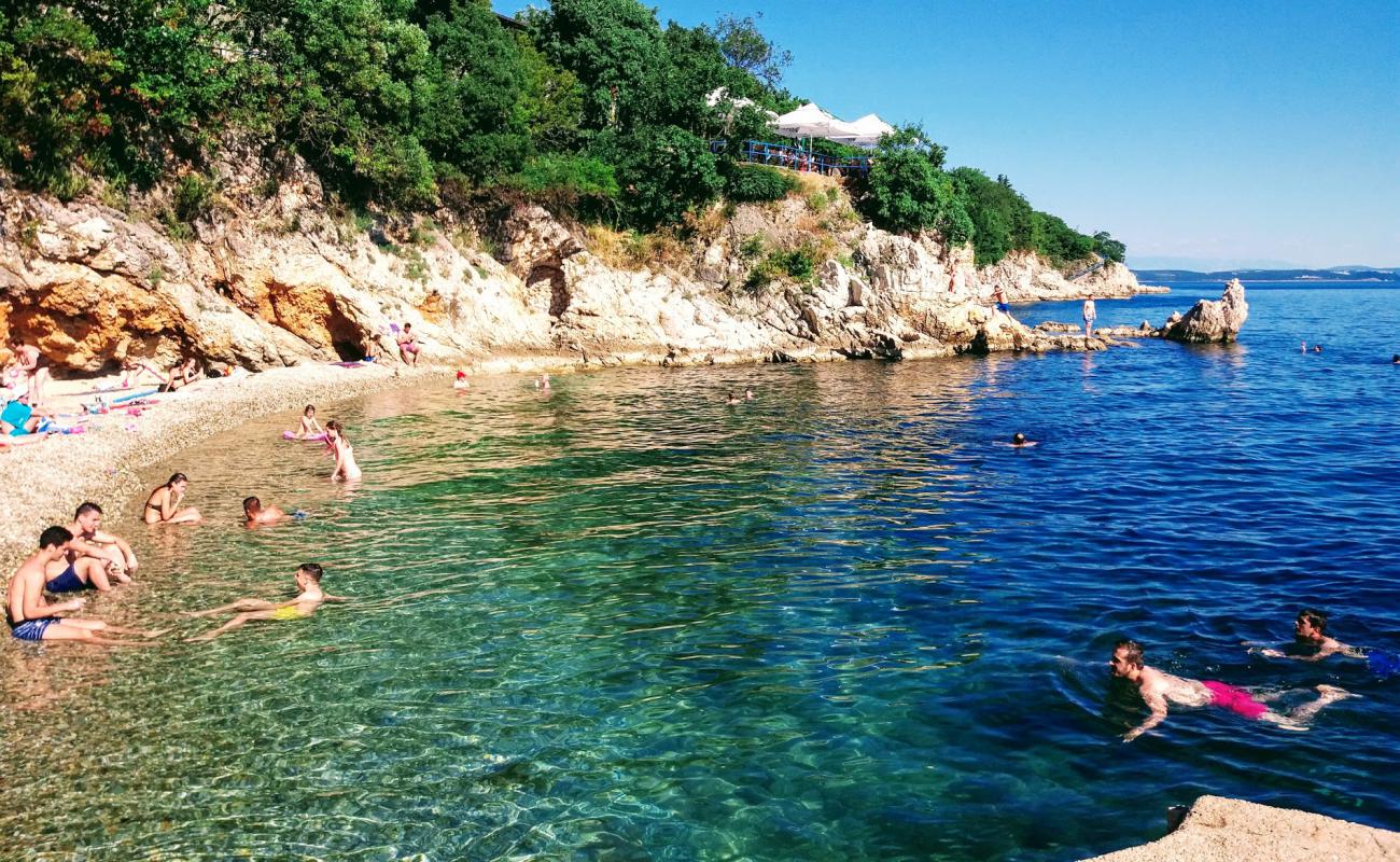 Photo of Mosquito beach with light fine pebble surface