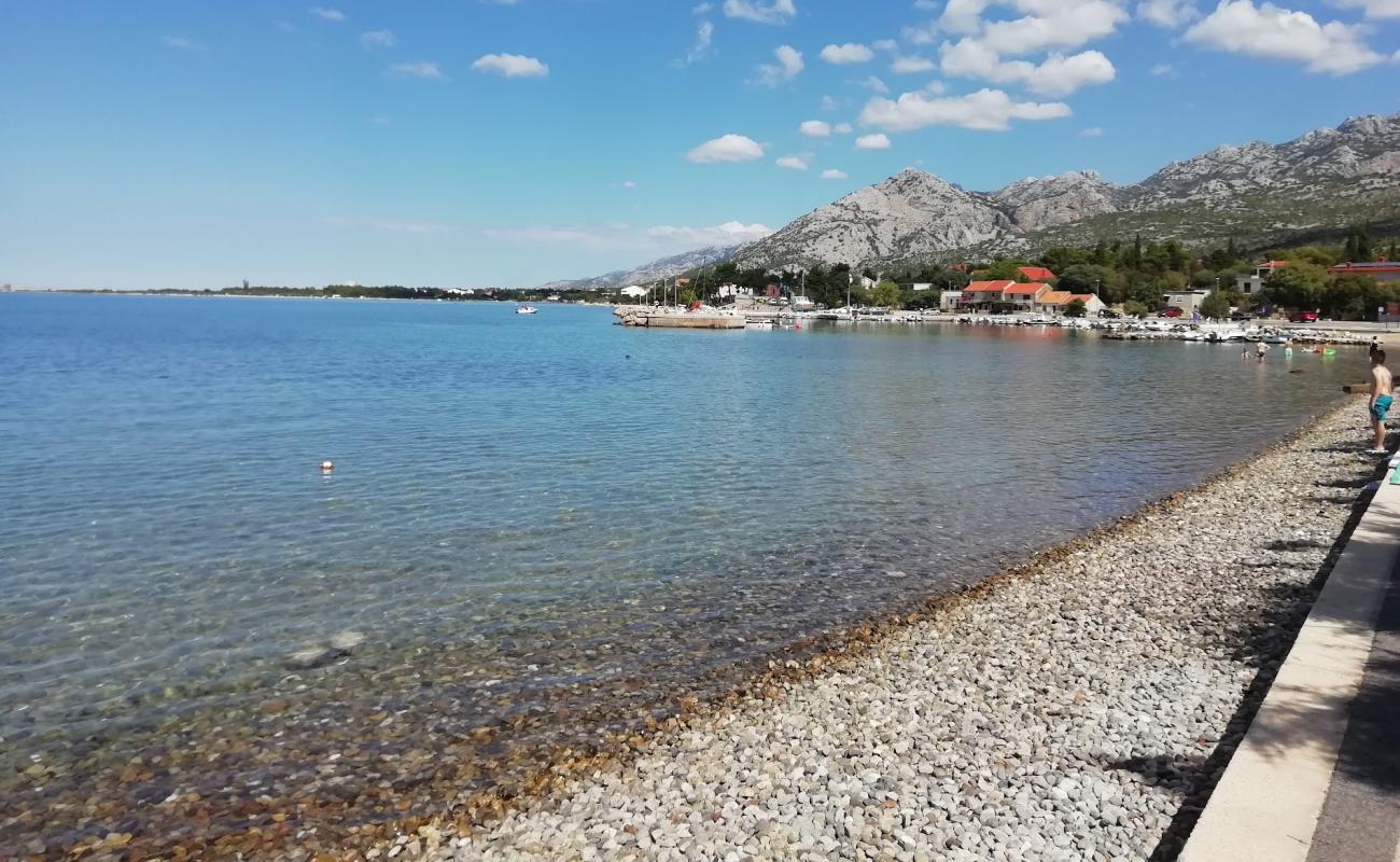 Photo of Seline beach with gray pebble surface