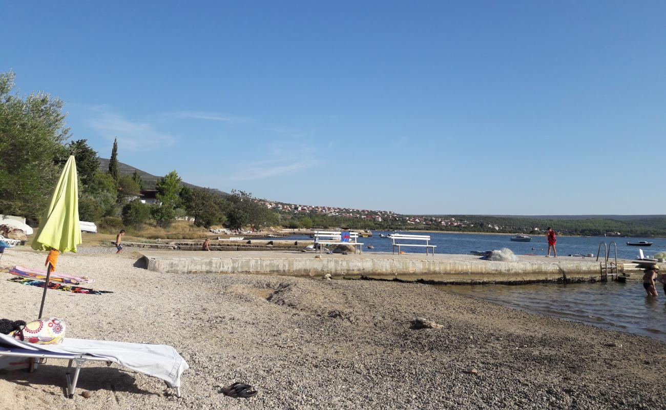 Photo of Susnjari beach II with gray pebble surface