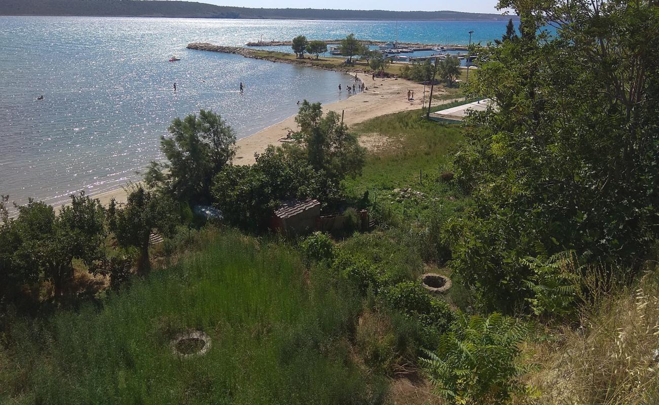 Photo of Plaza Ljubac with bright sand surface