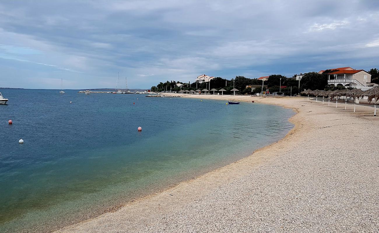 Photo of Plaza Vrsi-Mulo with light fine pebble surface