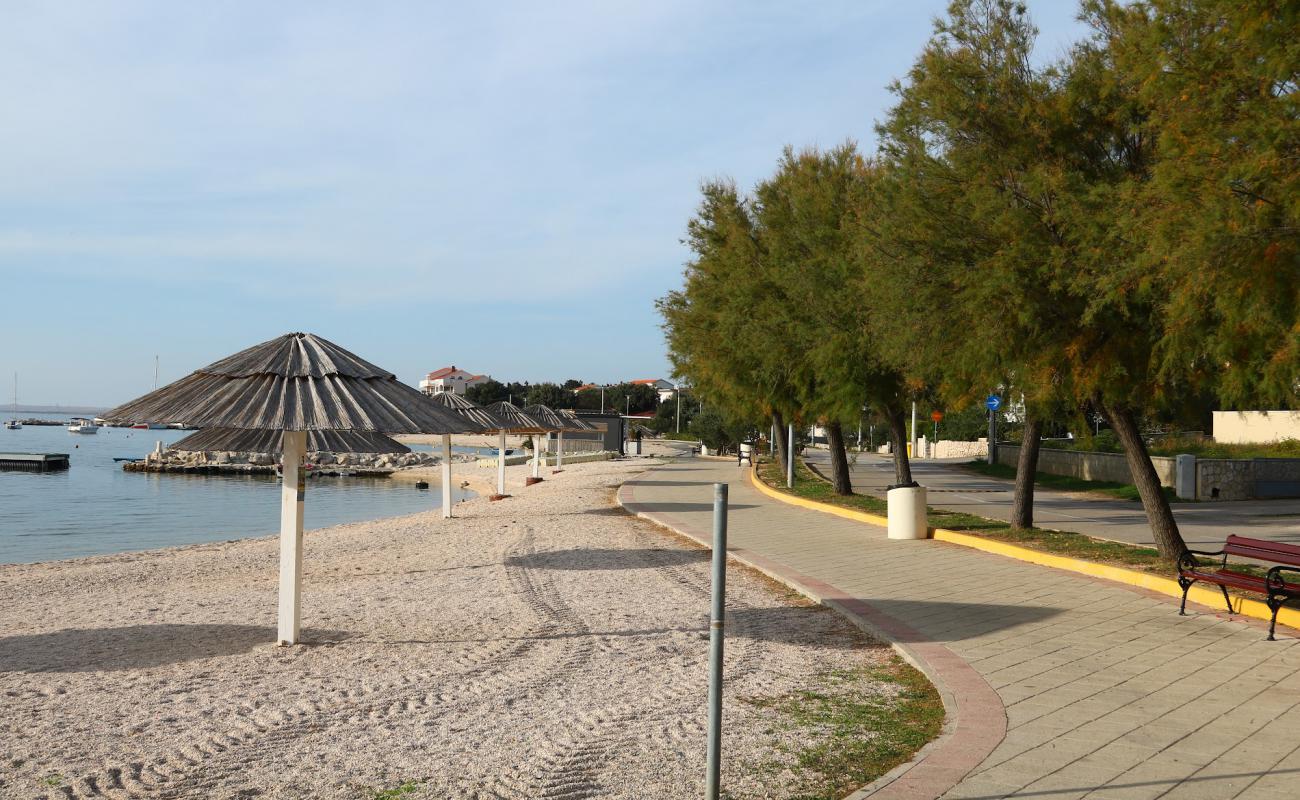 Photo of Plaza Zukve with light fine pebble surface