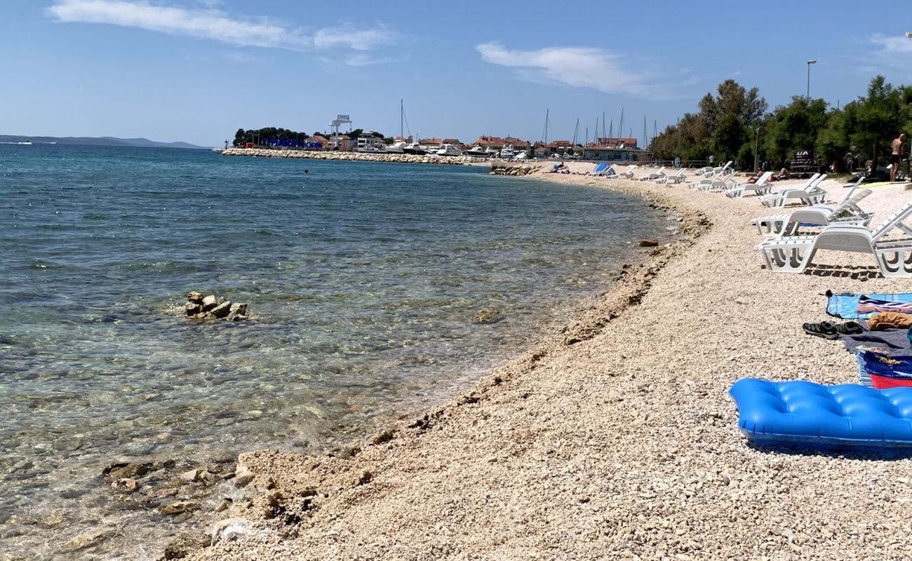 Photo of Uskok Zadar beach with light pebble surface