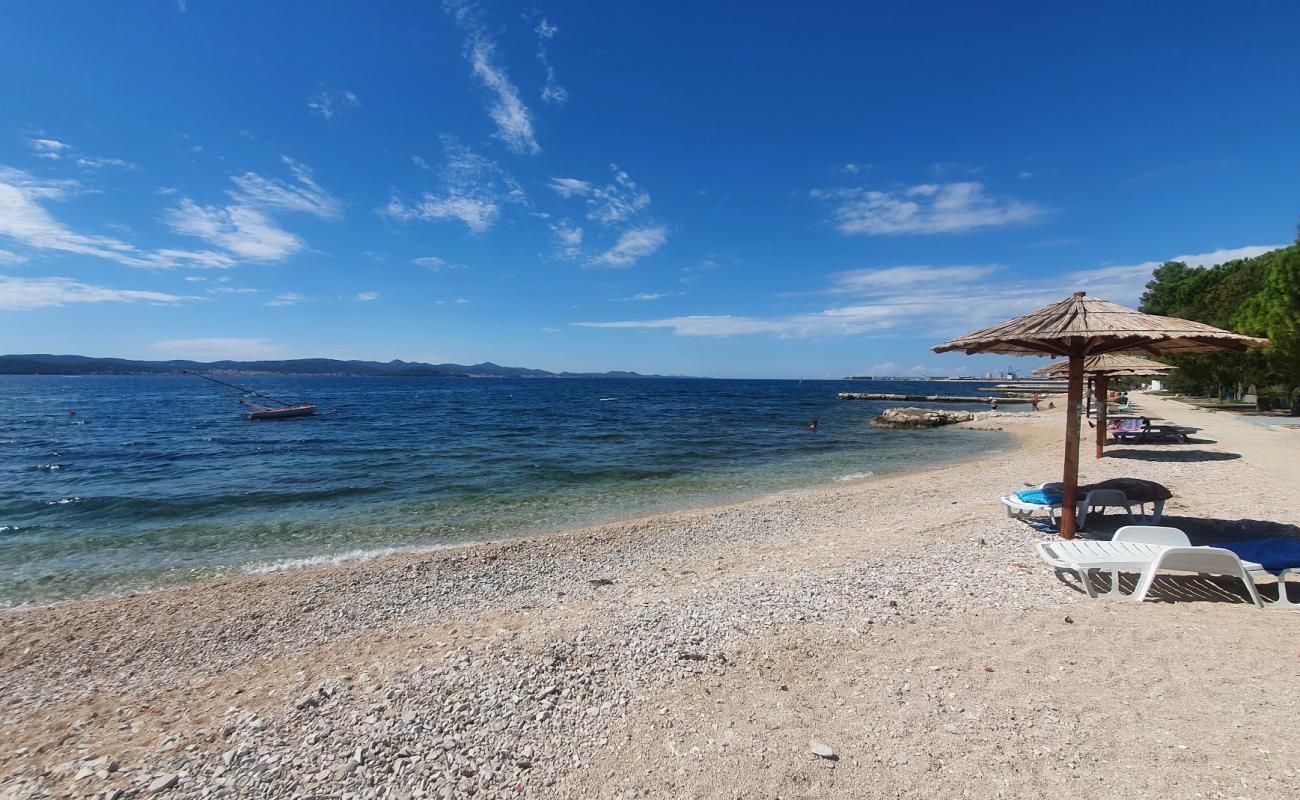 Photo of Bibinje beach with light pebble surface