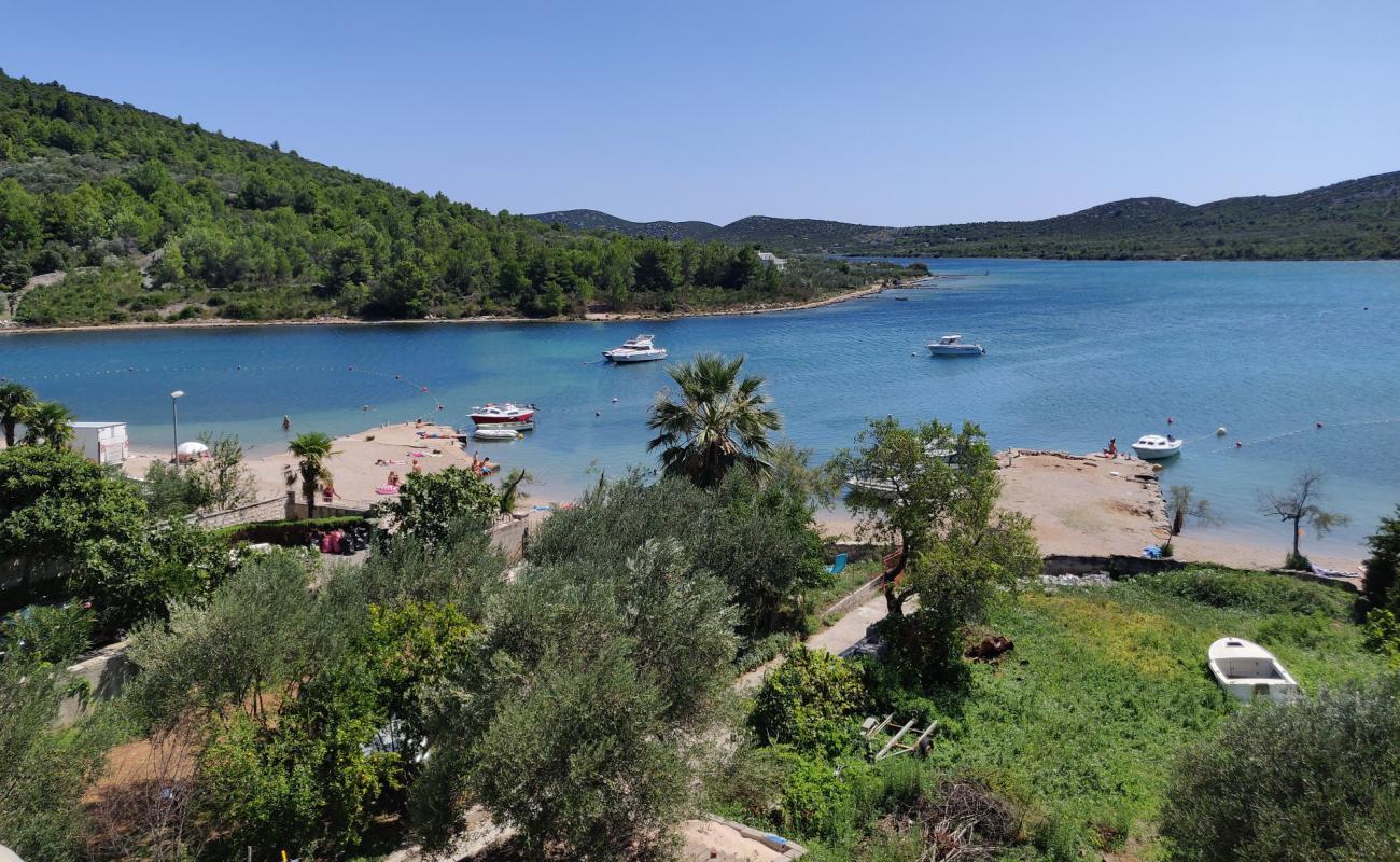 Photo of Pirovac II beach with light fine pebble surface