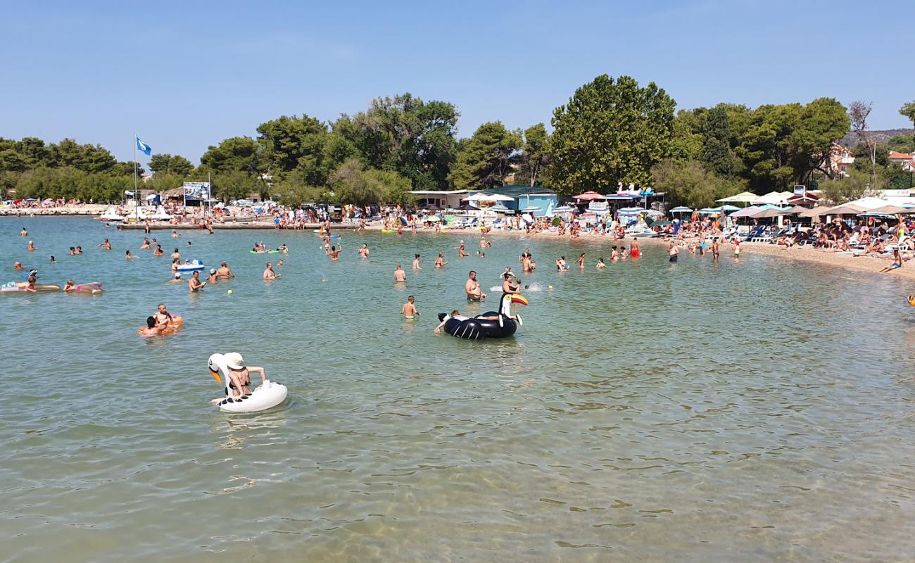 Photo of Plava beach with light pebble surface