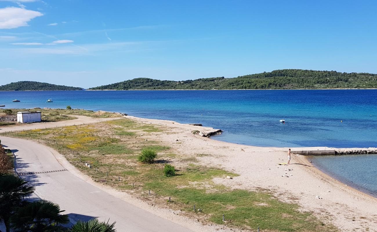 Photo of Maras beach with light fine pebble surface