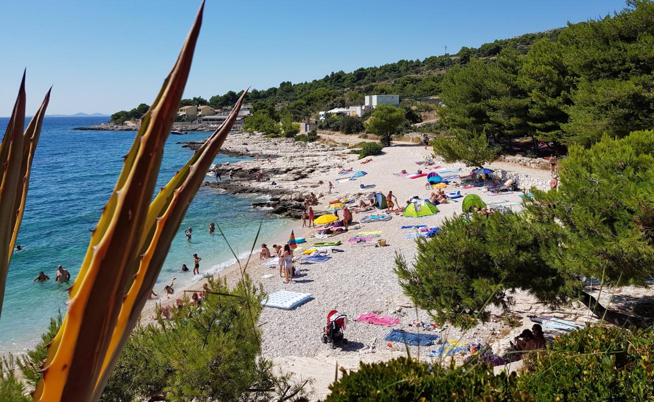 Photo of Dolac beach with light fine pebble surface