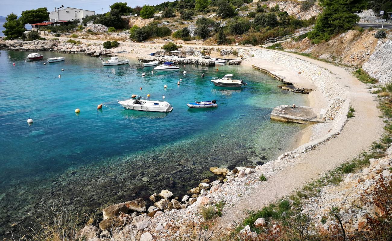 Photo of Dolac III beach with light fine pebble surface