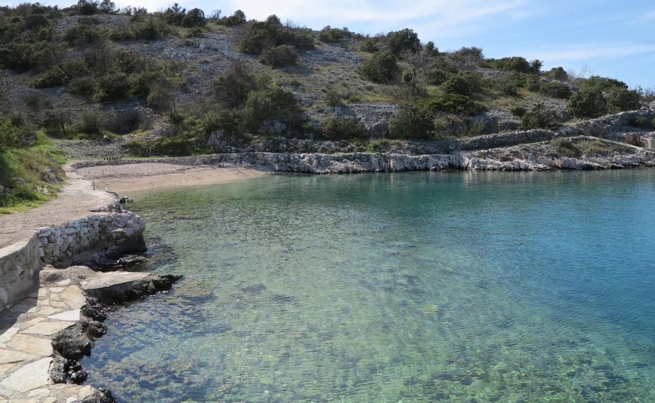 Photo of Zecevo wild beach with light pebble surface