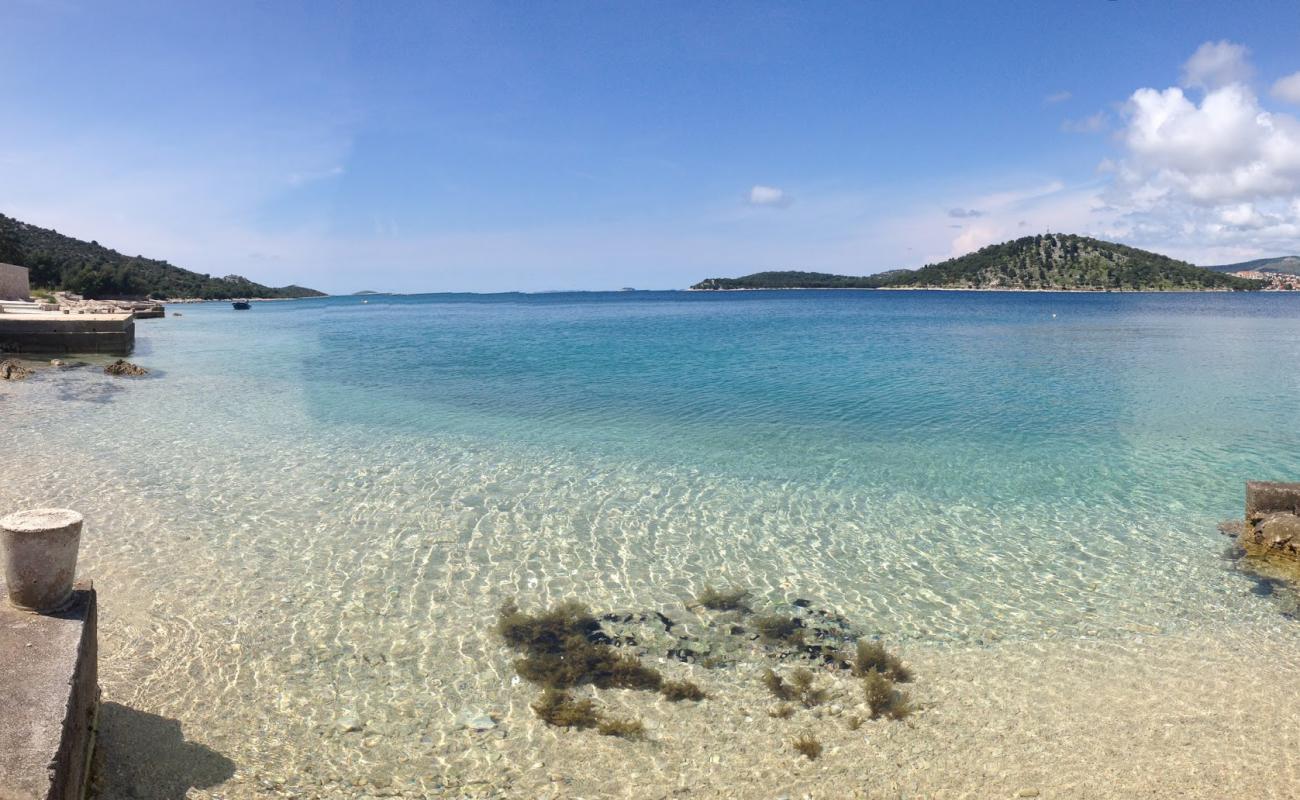 Photo of Mezaroca beach with light fine pebble surface