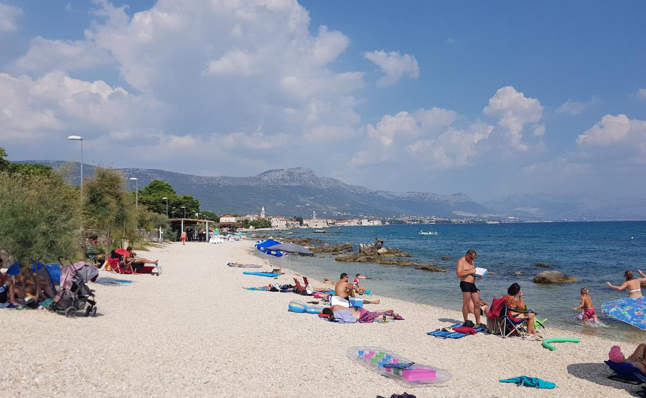 Photo of Plaza Bijacka Kastel with light fine pebble surface