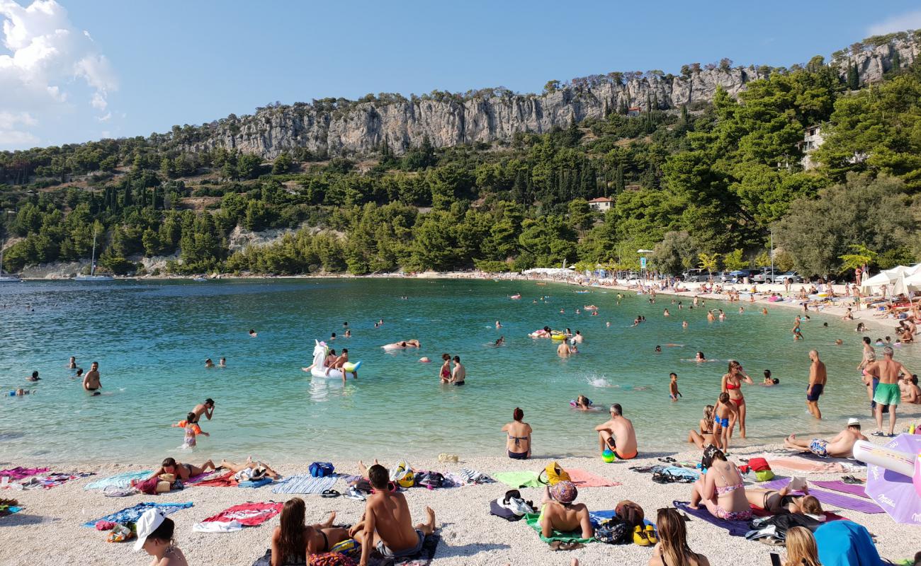 Photo of Kasjuni Beach with light pebble surface