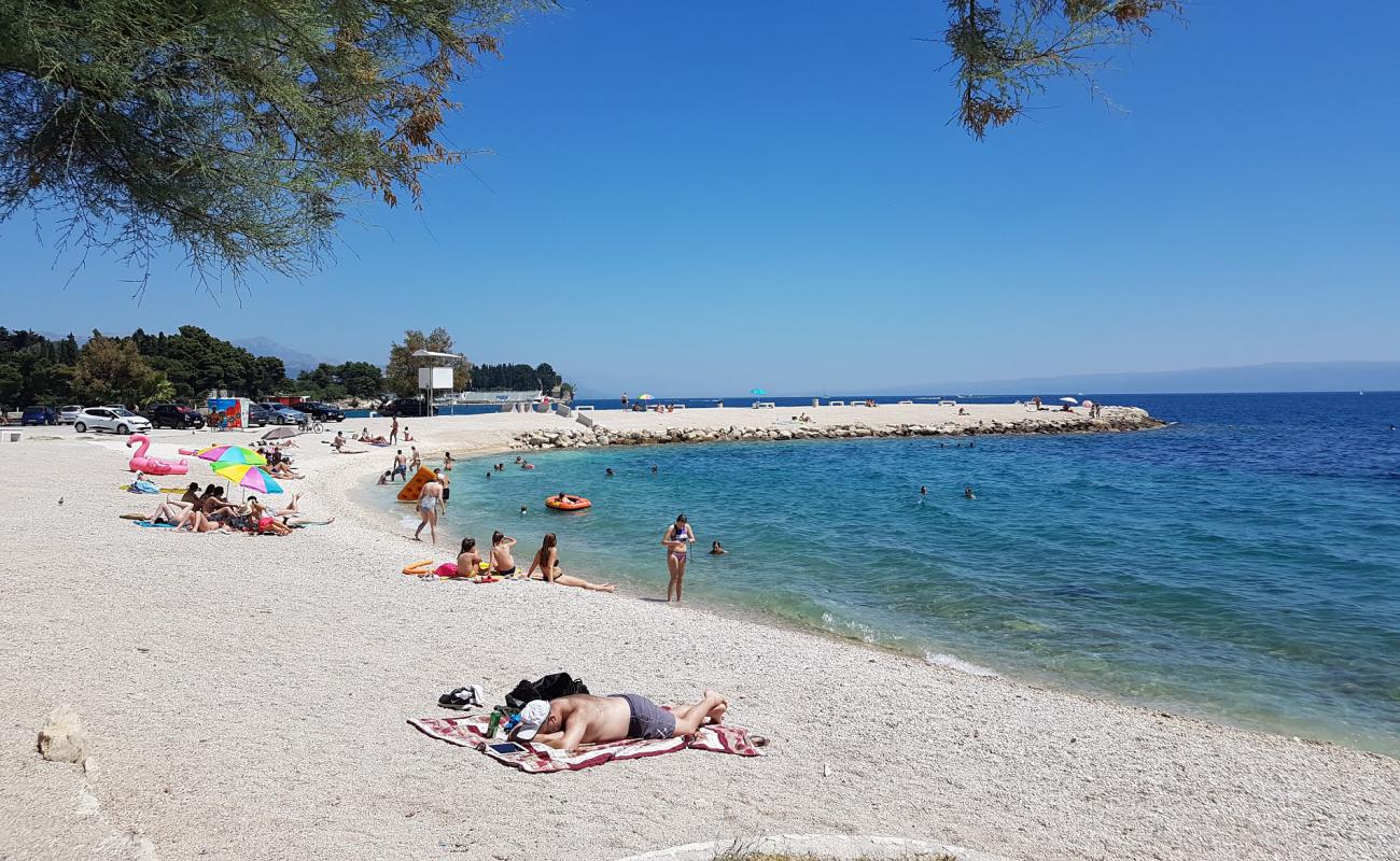 Photo of Obojena beach with light pebble surface