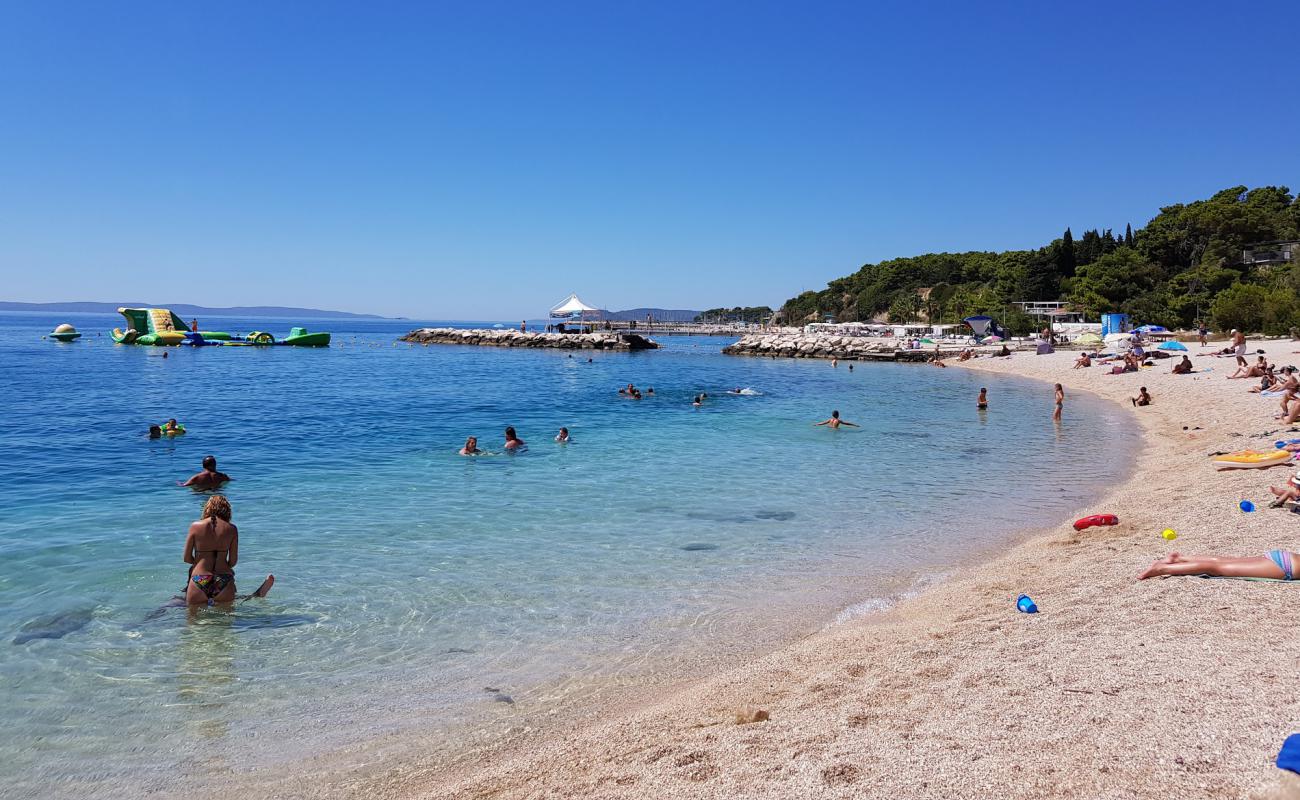 Photo of Žnjan City beach with light fine pebble surface