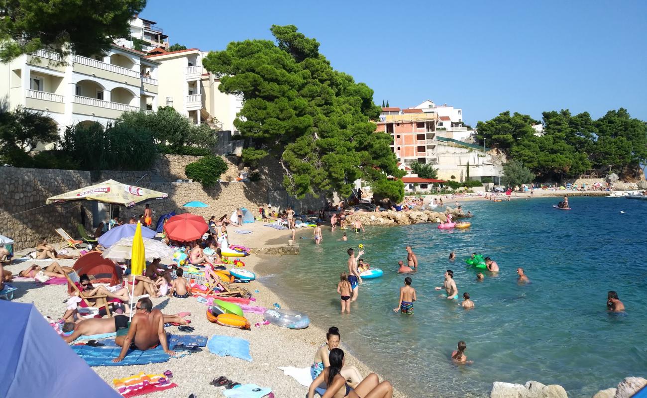 Photo of Zicova Riva beach II with light pebble surface