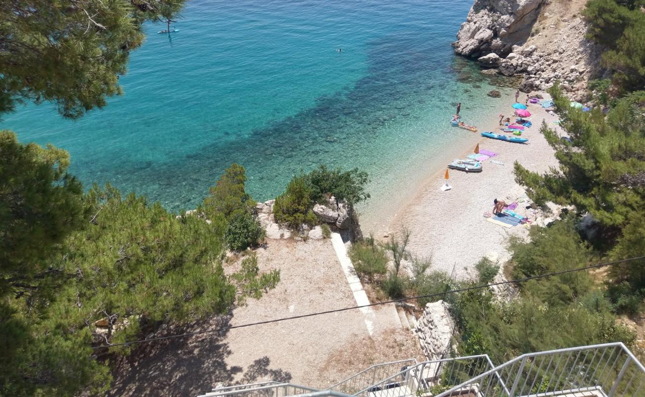 Photo of Borka beach with light pebble surface