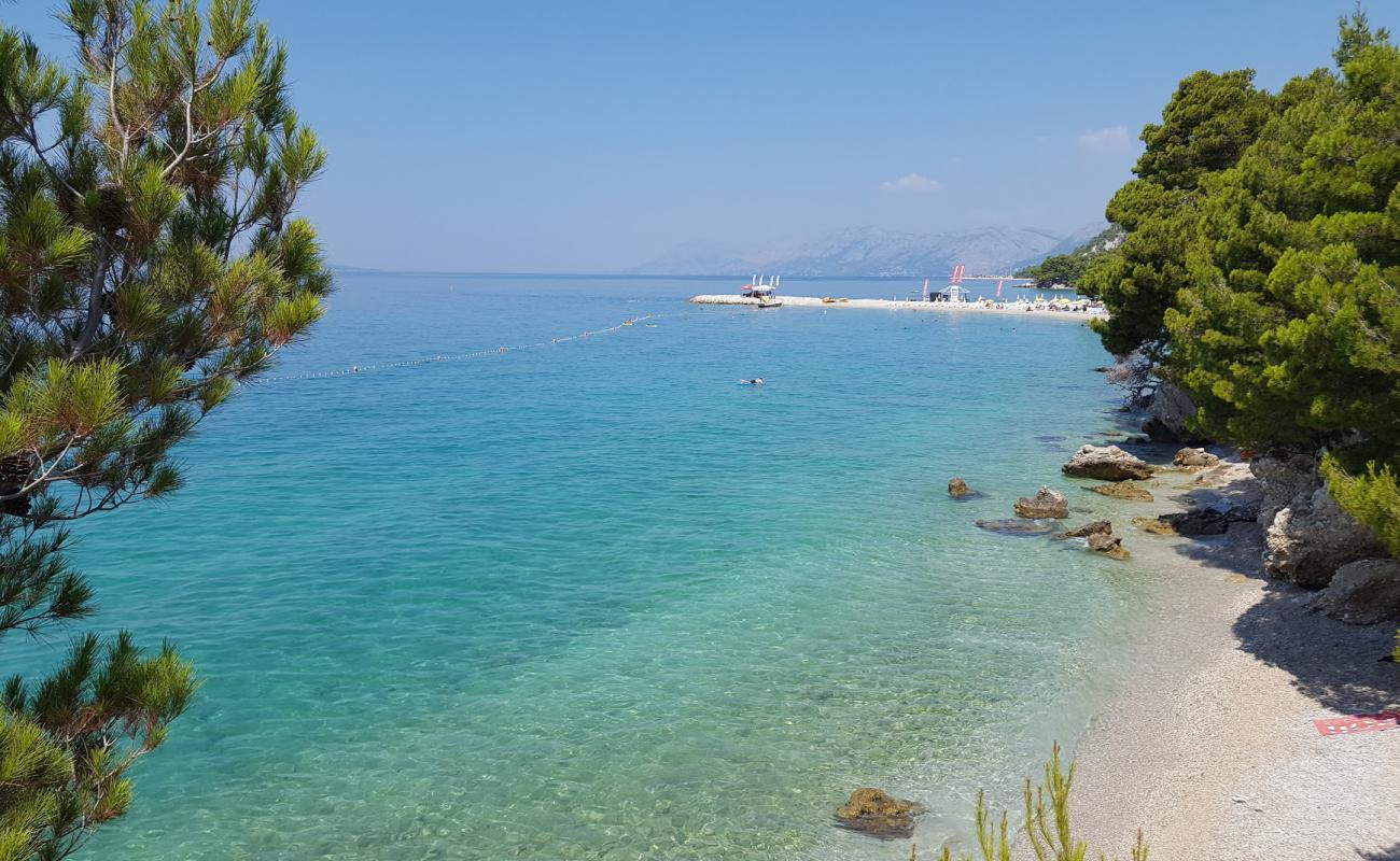 Photo of FKK beach with rocks cover surface