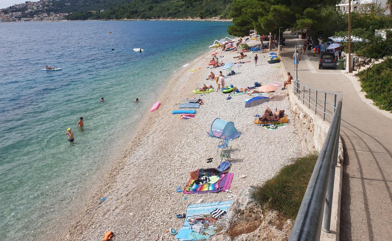 Photo of Porat beach with light pebble surface