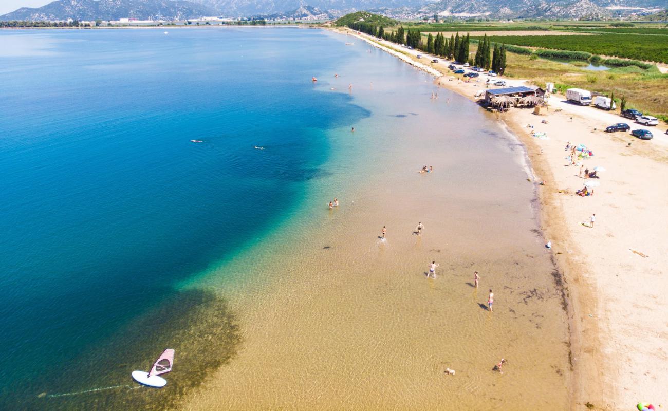 Photo of Delta beach with brown sand surface