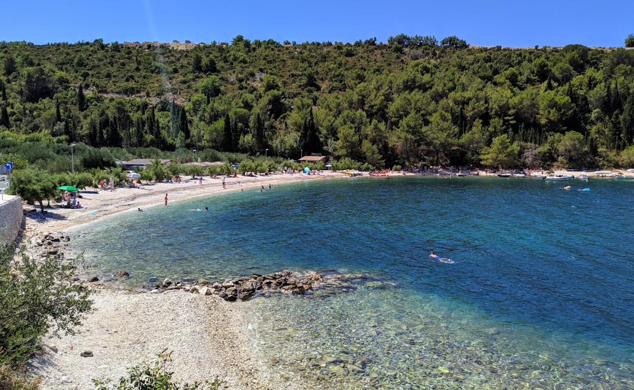 Photo of Duba beach with light pebble surface