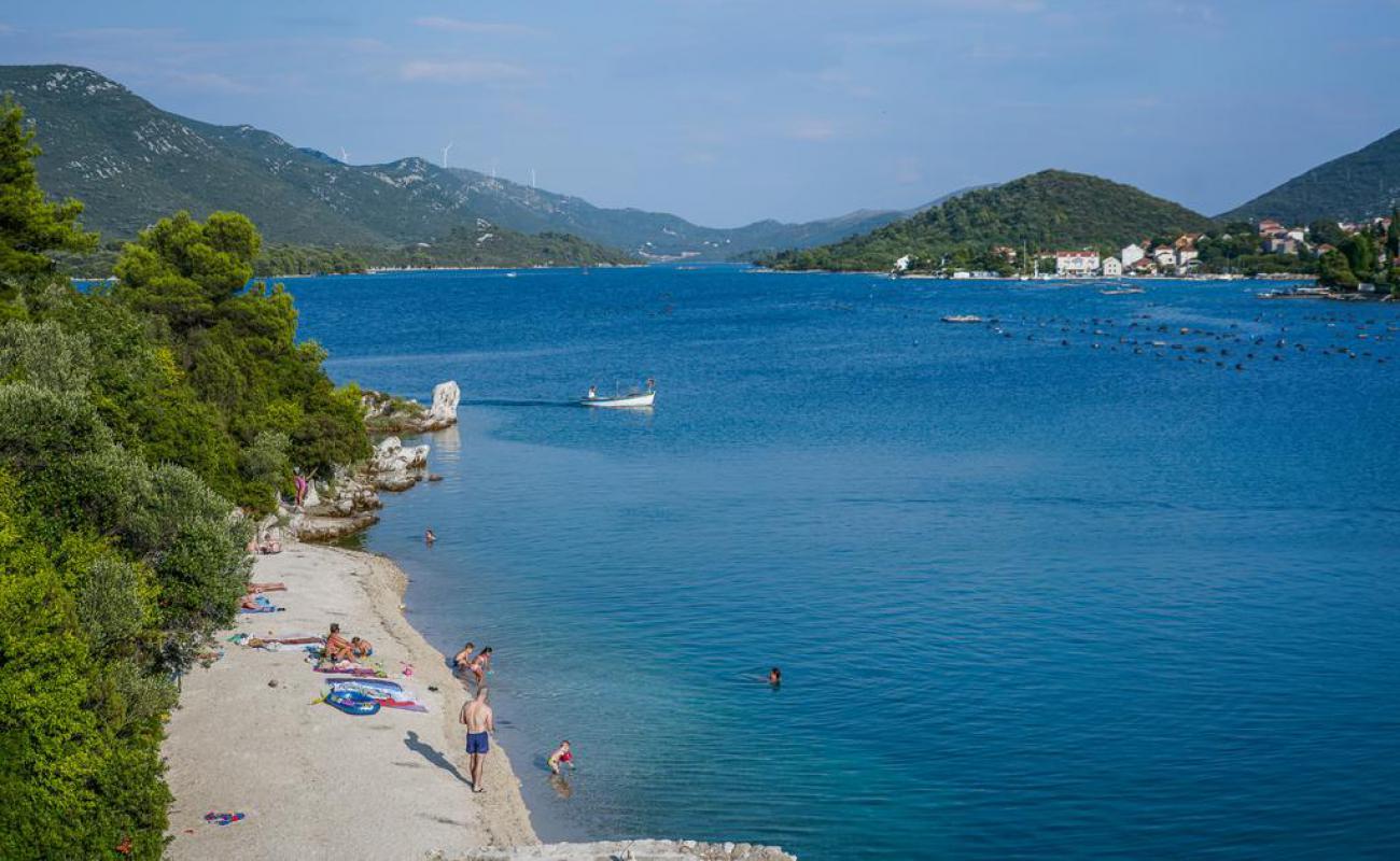 Photo of Lovrata II beach with light fine pebble surface