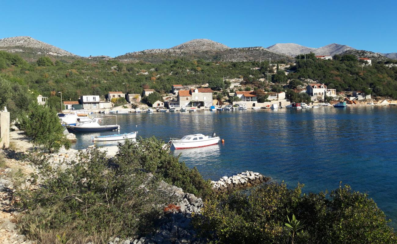 Photo of Krucica beach with light pebble surface