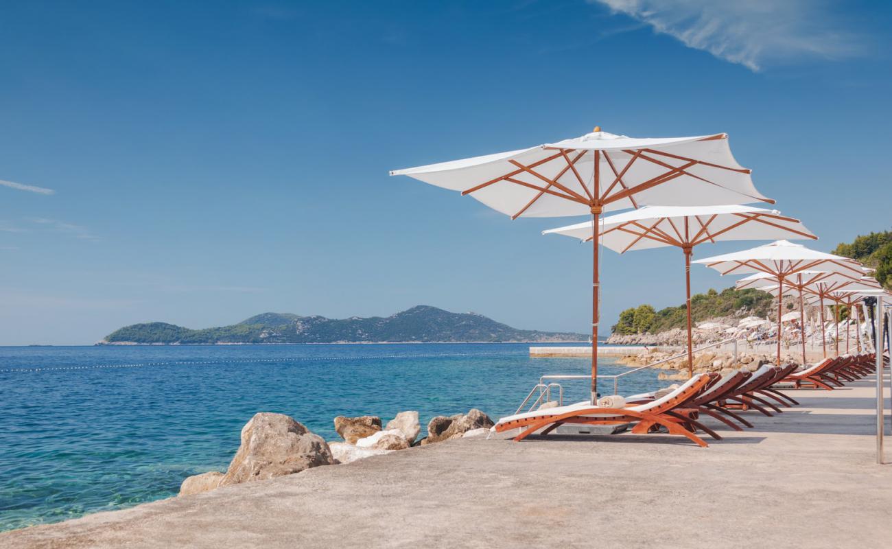 Photo of Sun Gardens beach with concrete cover surface