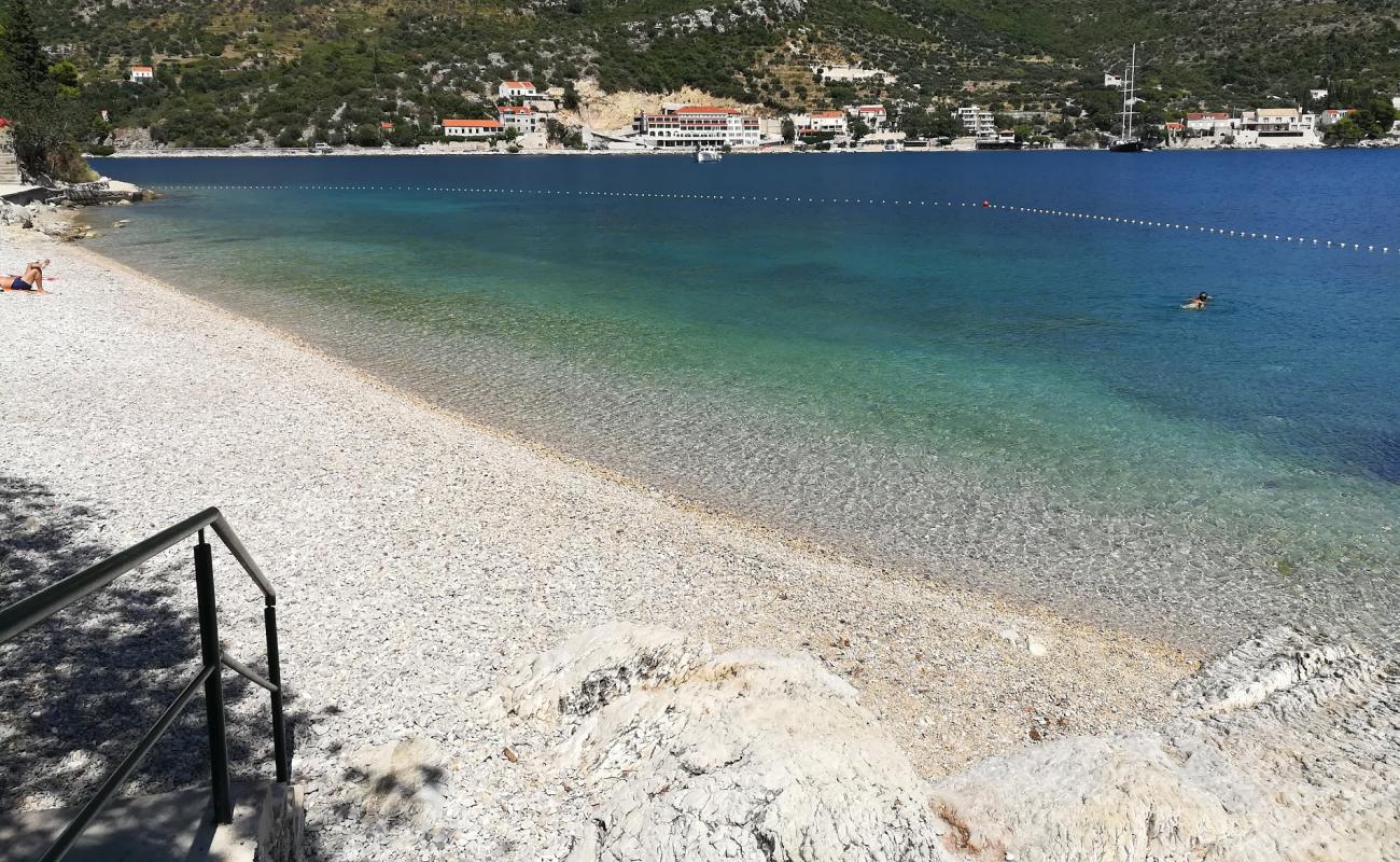 Photo of Zaton beach with light fine pebble surface