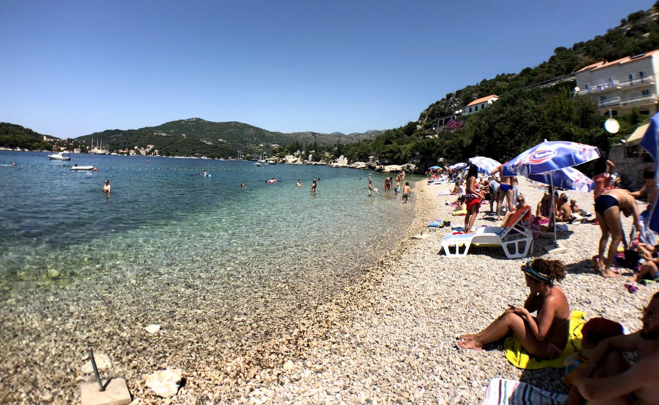 Photo of Stikovica beach with light pebble surface