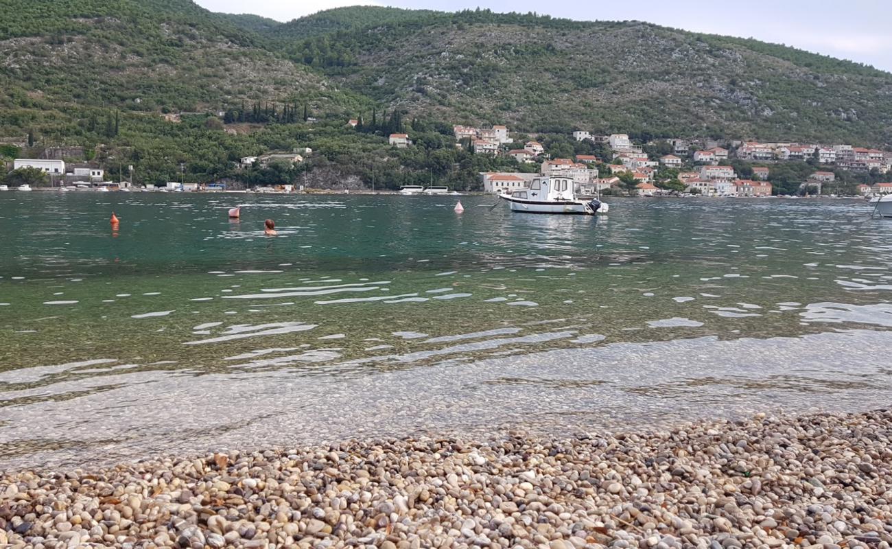 Photo of Rijeka beach with light pebble surface