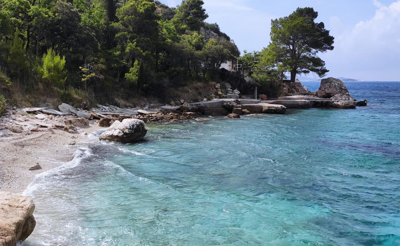 Photo of Siba beach with light pebble surface