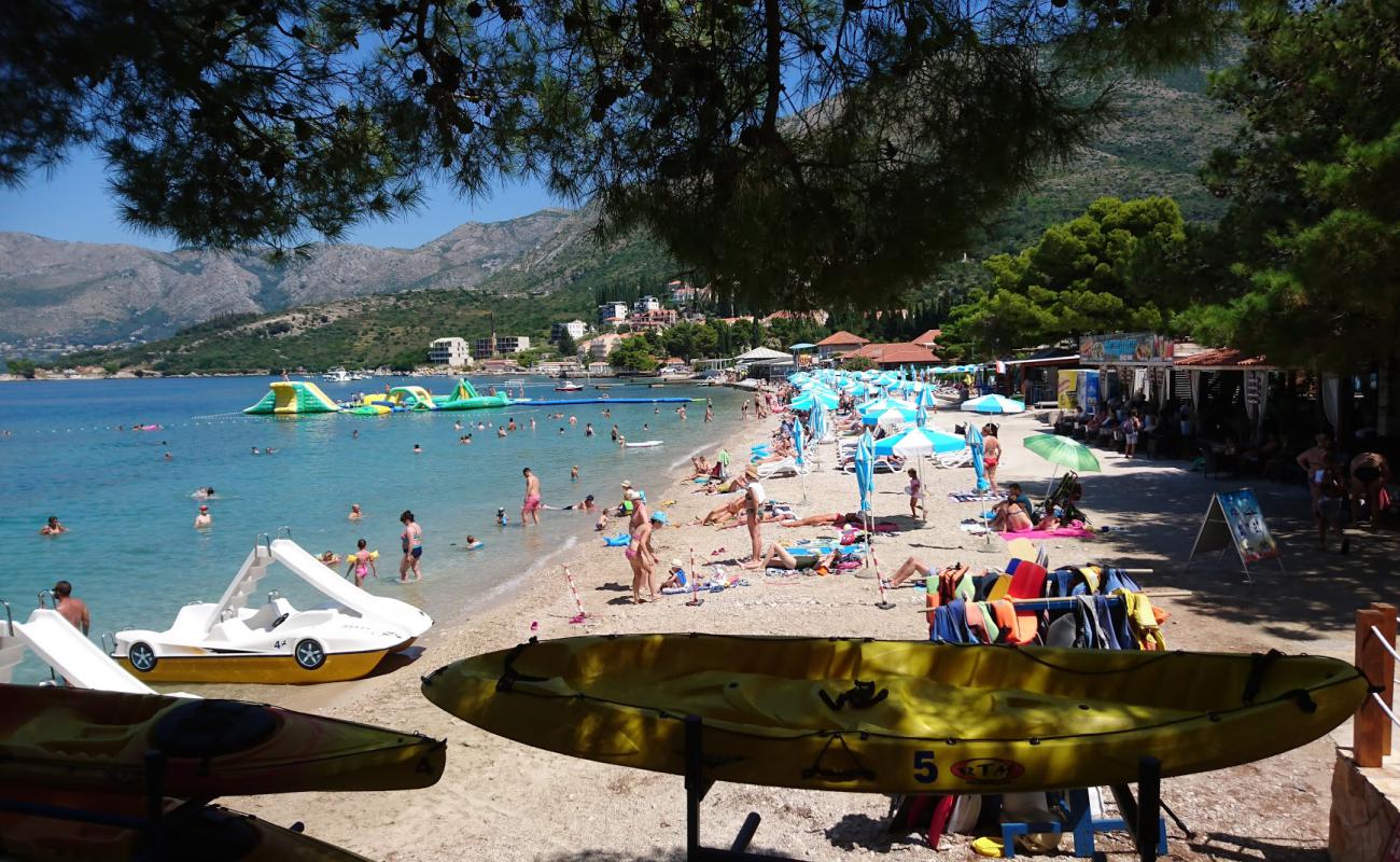 Photo of Zal beach with gray pebble surface