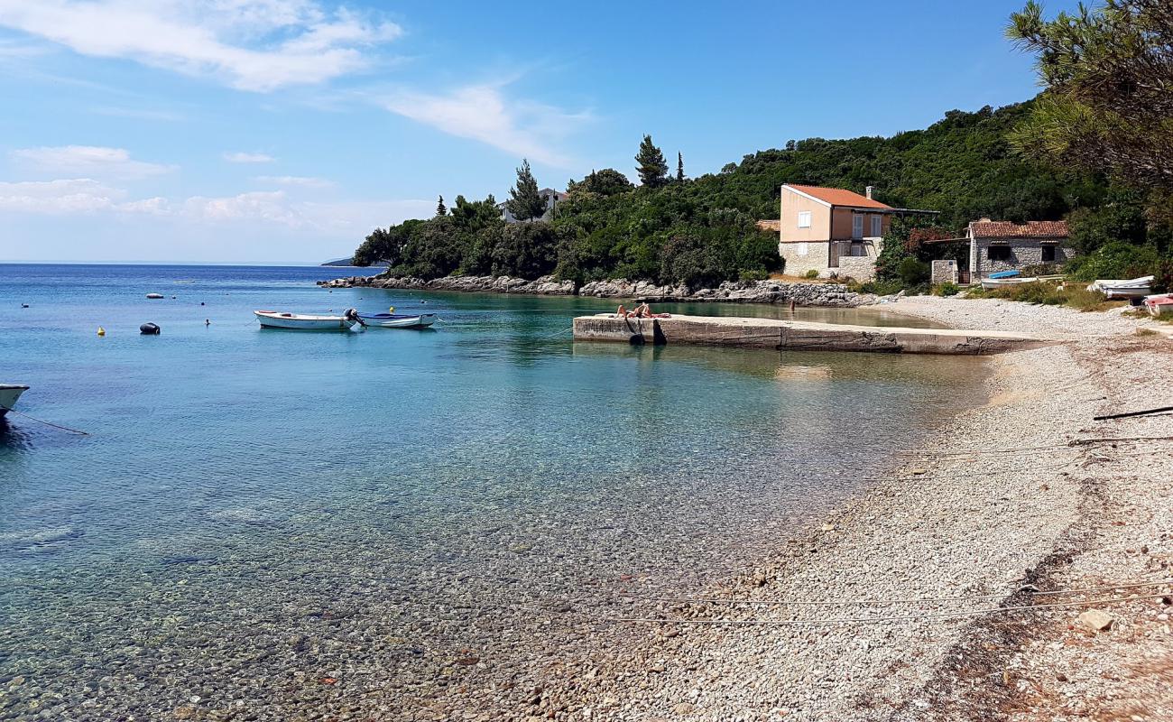 Photo of Merascica beach with light pebble surface