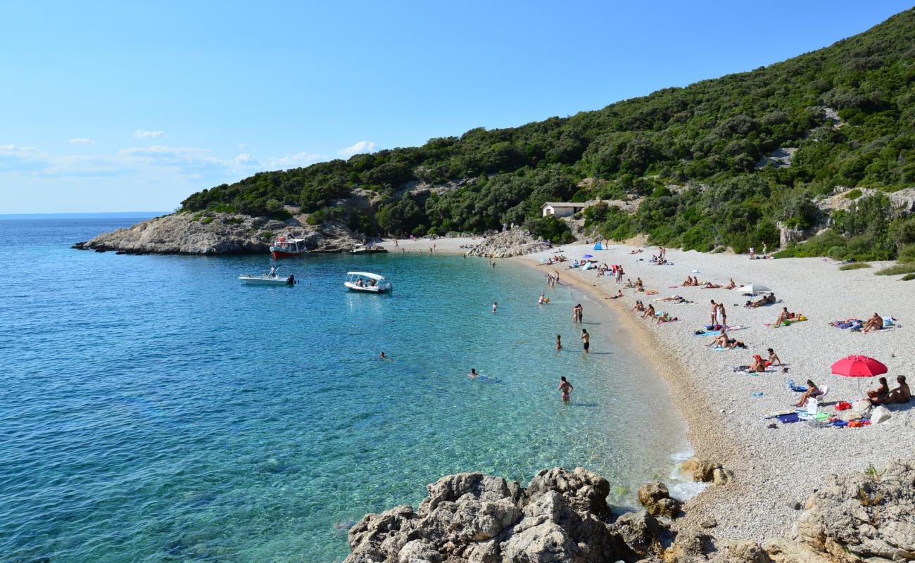 Photo of Sveti Ivan beach with light fine pebble surface