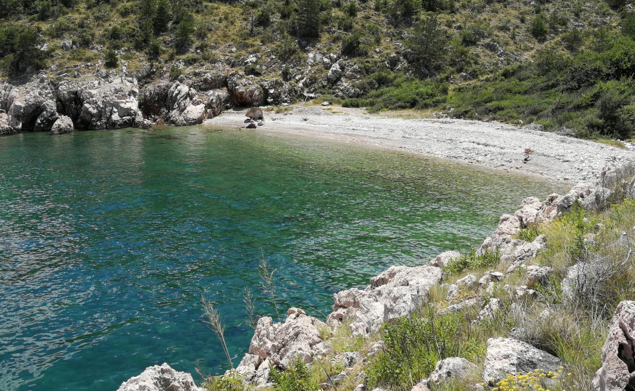 Photo of Supovica beach with white pebble surface