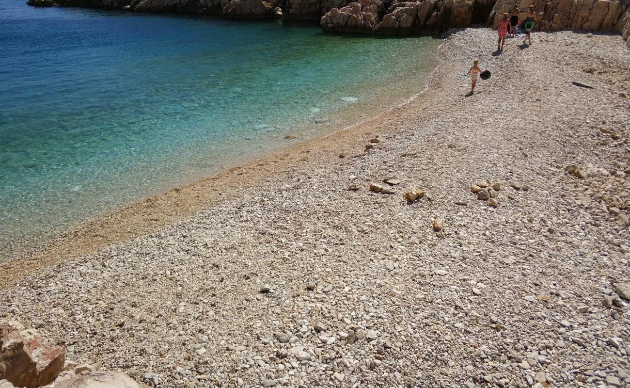 Photo of Konjska beach with light pebble surface