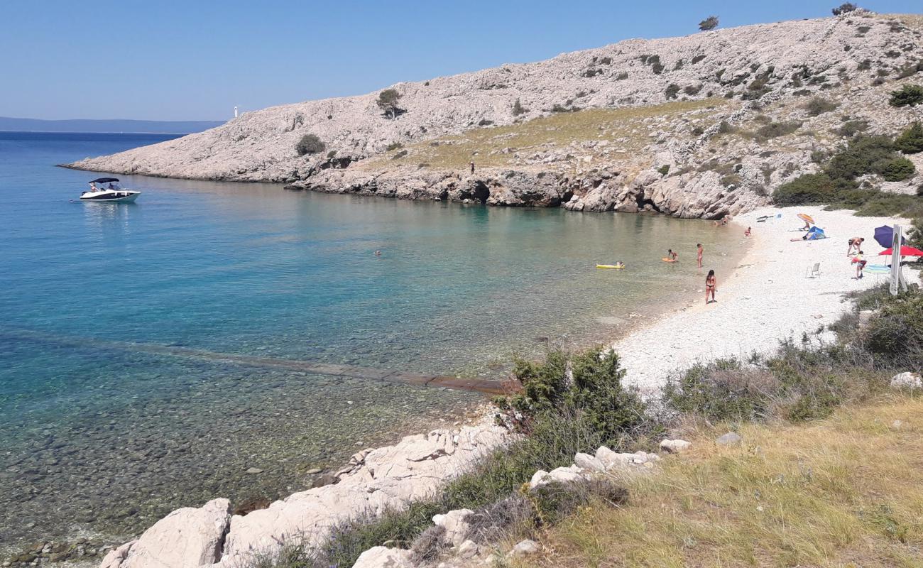 Photo of Surbova beach with white pebble surface