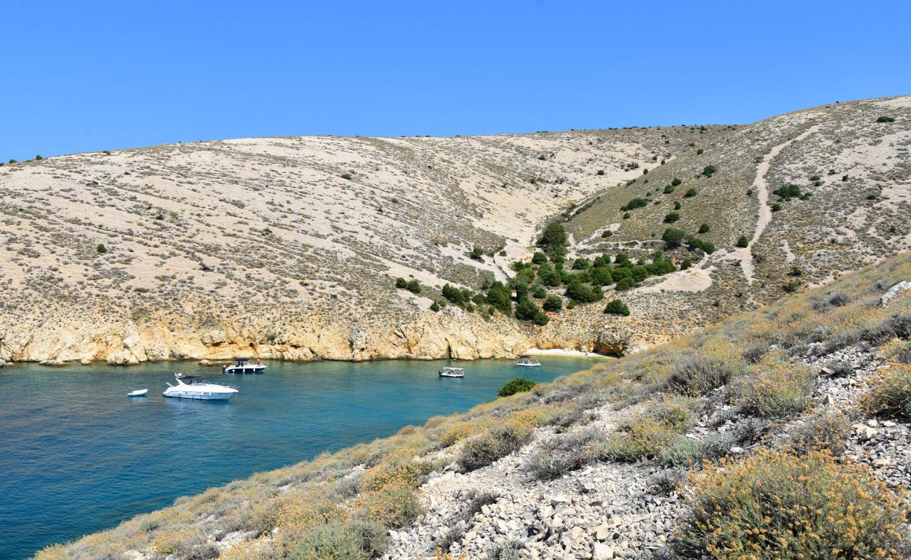 Photo of Uvala Stara Baska II with light pebble surface