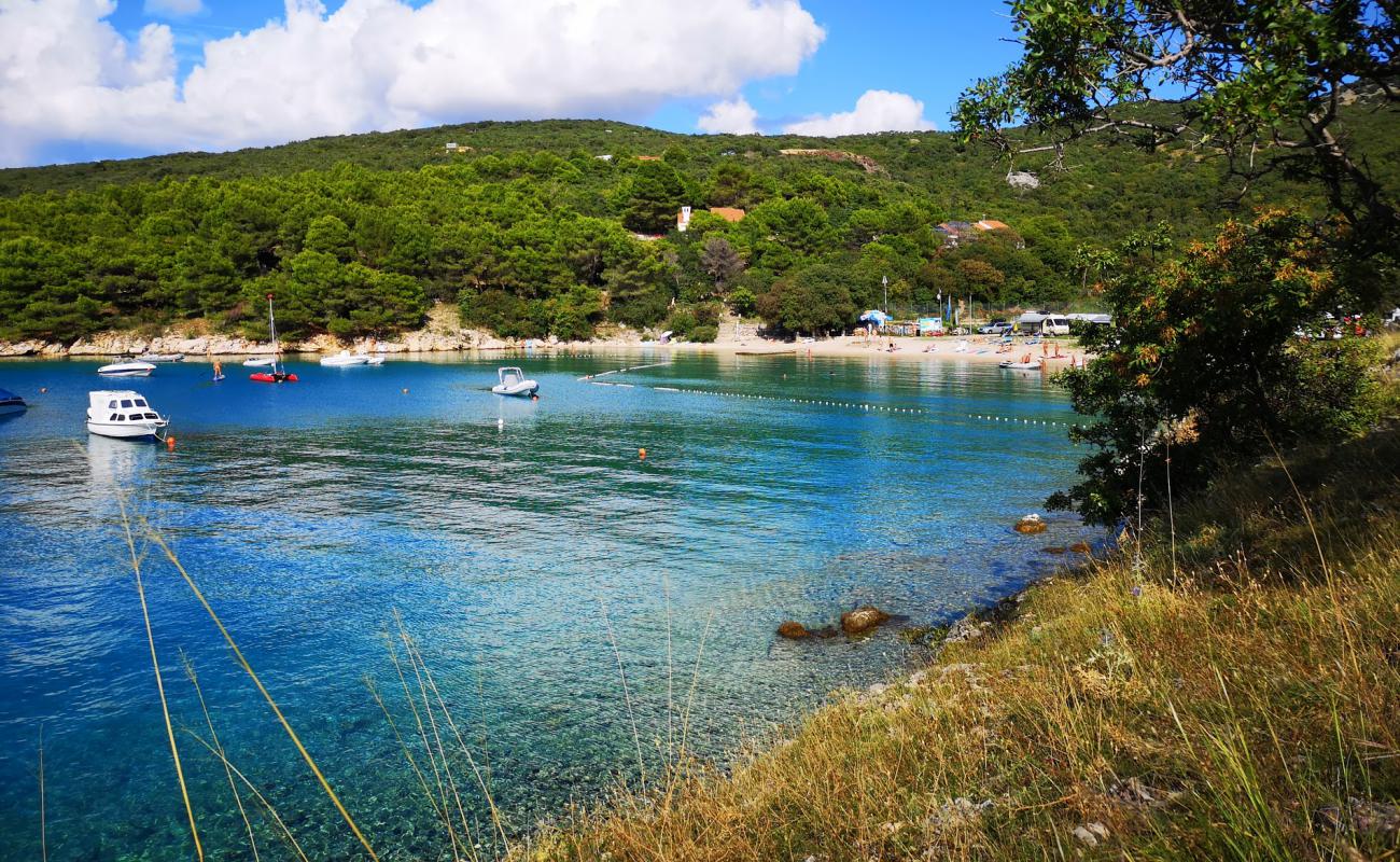 Photo of Konobe beach with light fine pebble surface