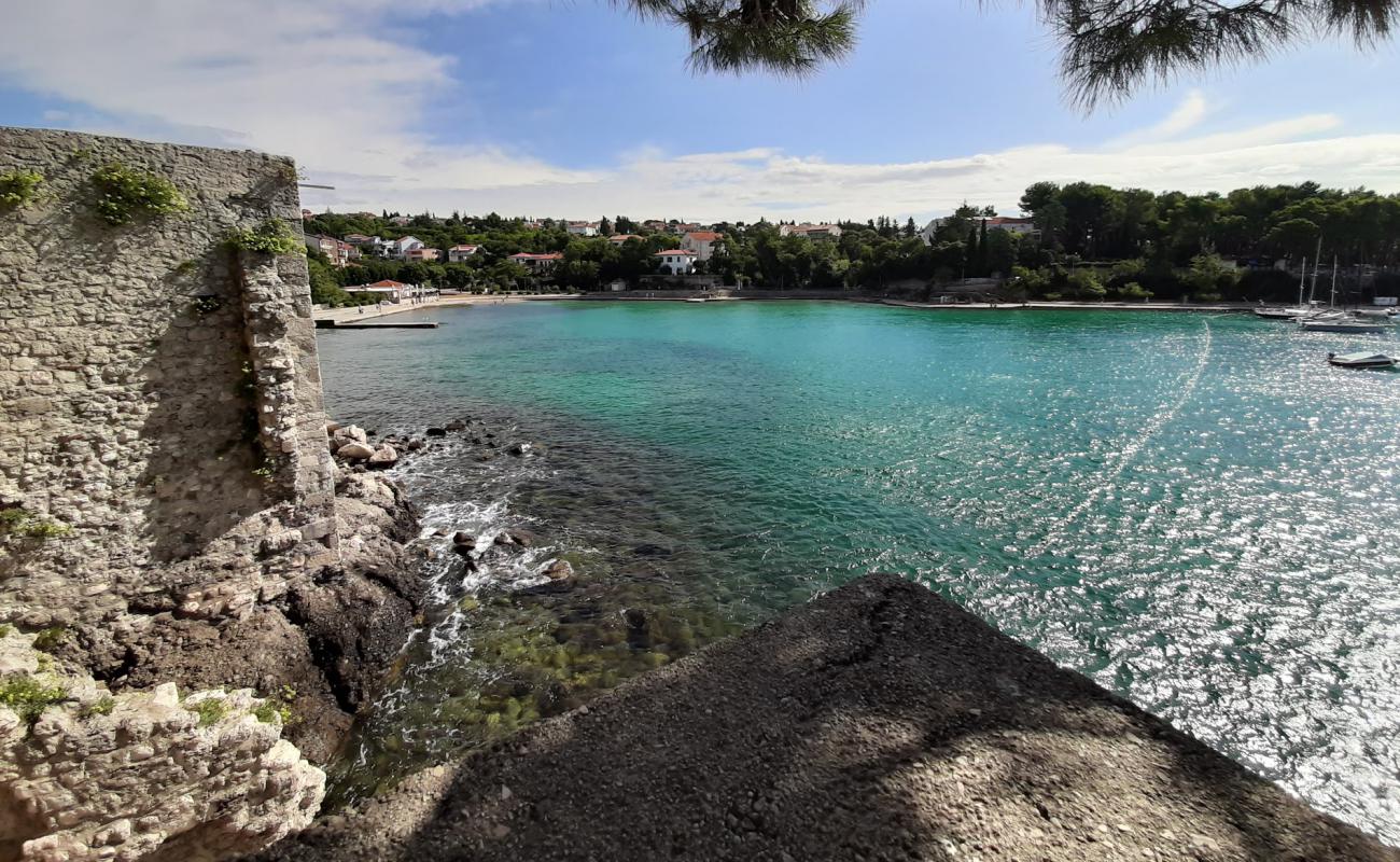 Photo of Krk beach with light pebble surface