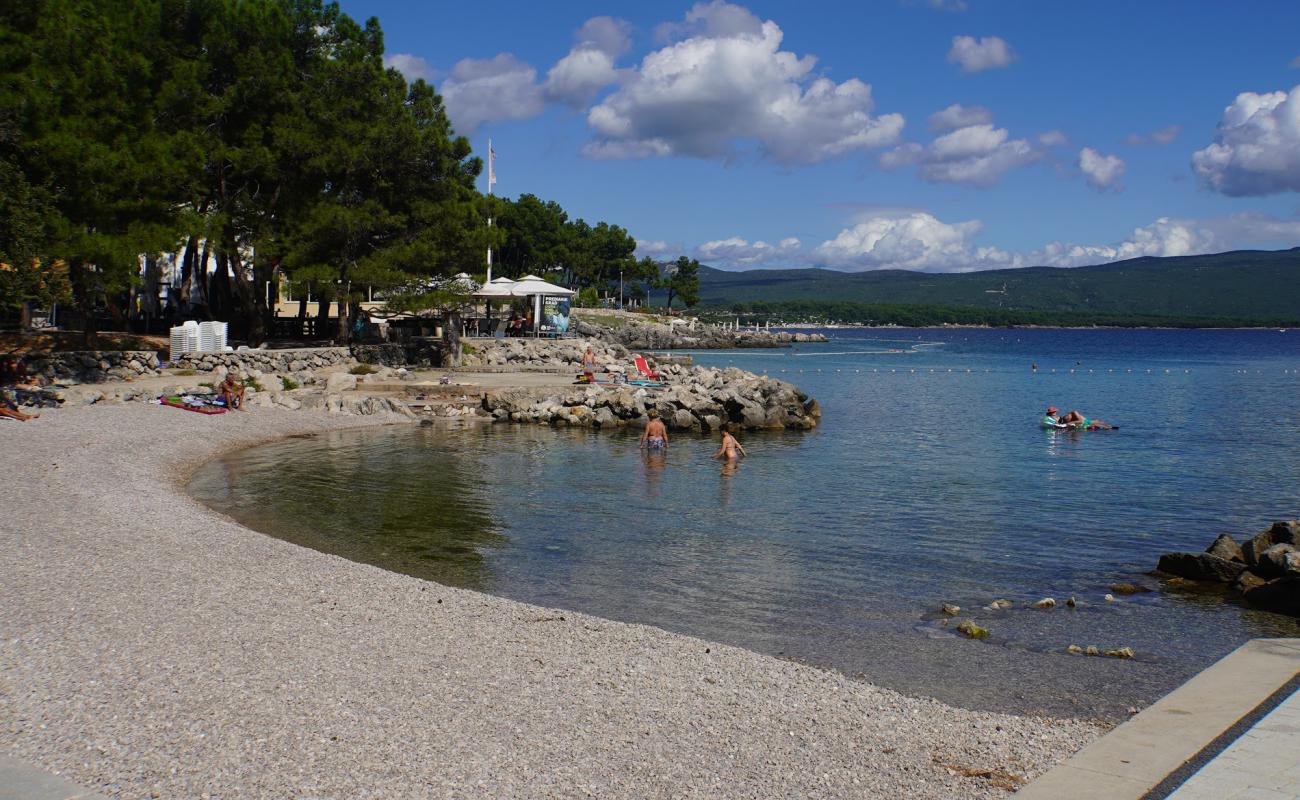 Photo of Karaka II beach with light fine pebble surface