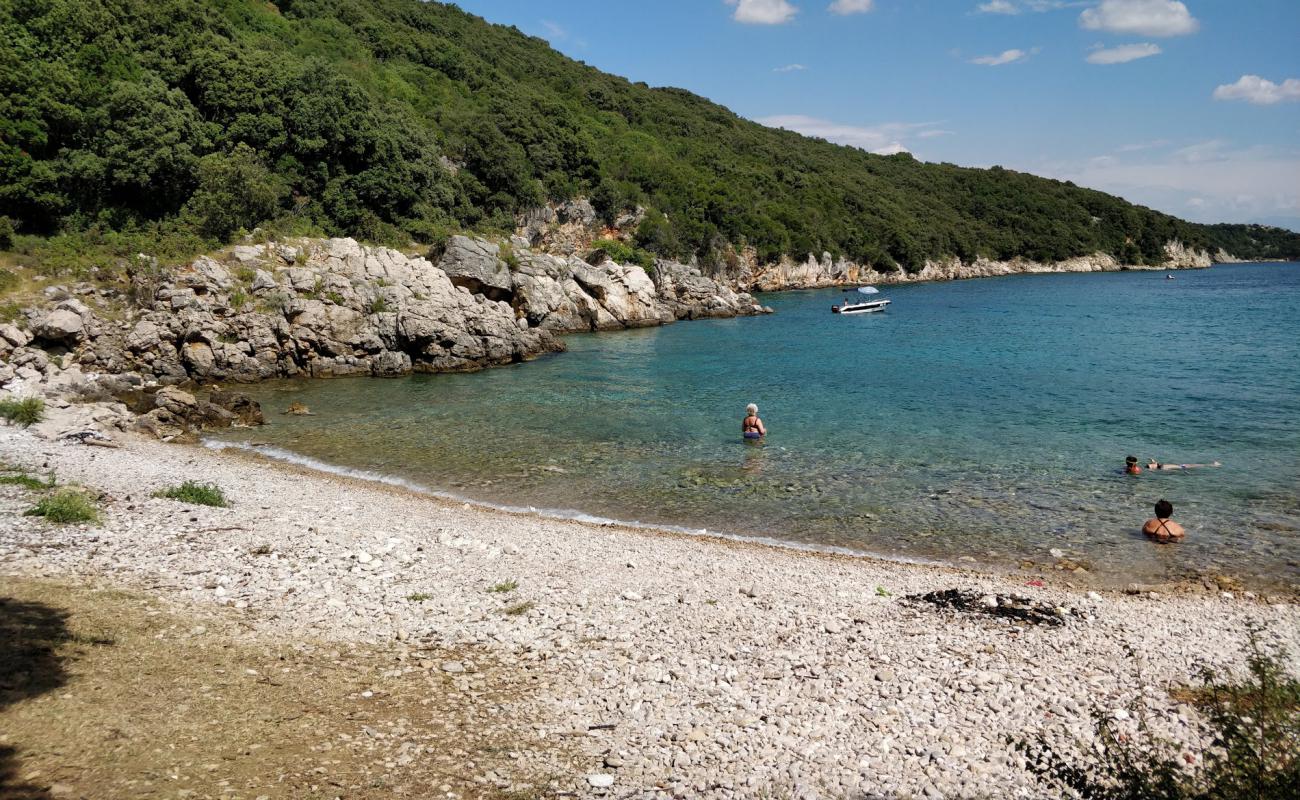 Photo of Pinezici beach with light pebble surface