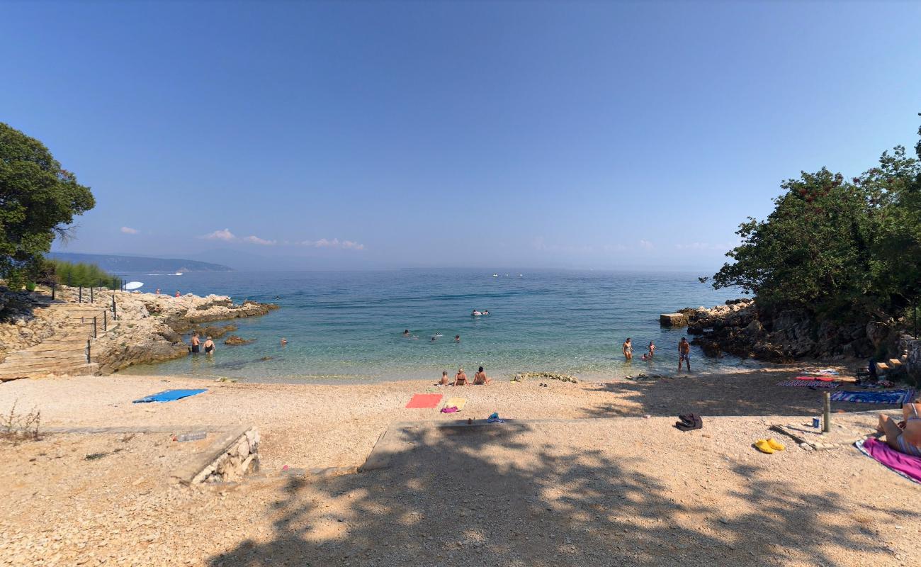 Photo of Brzac beach with turquoise pure water surface