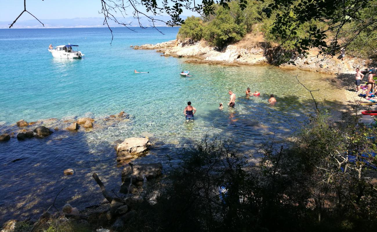 Photo of Pero beach with light pebble surface