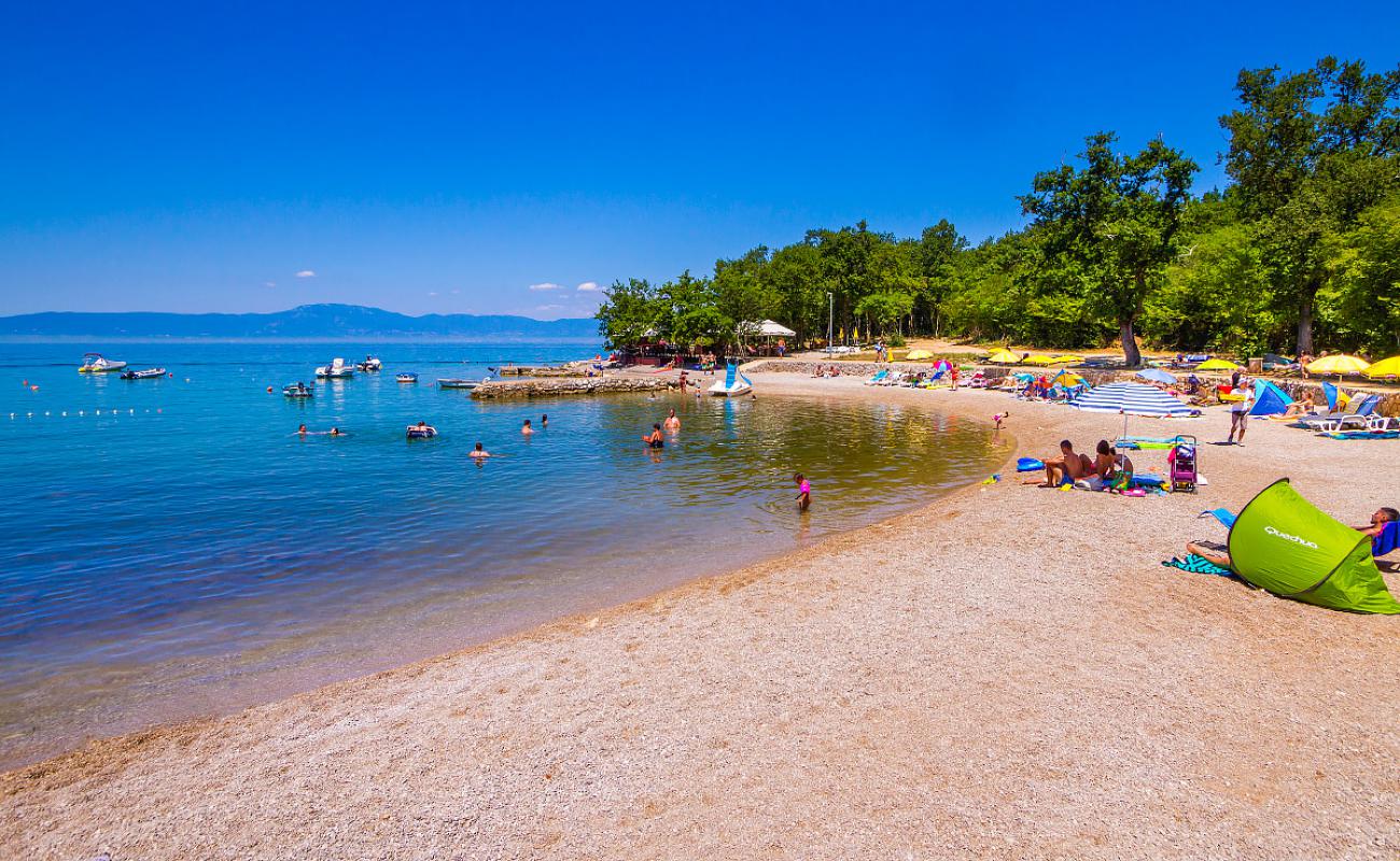 Photo of Kijac beach with light fine pebble surface