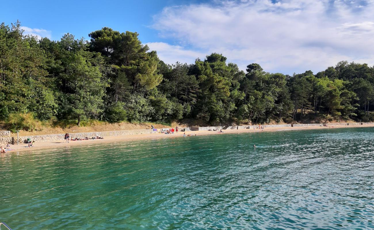 Photo of Pesja beach with light fine pebble surface