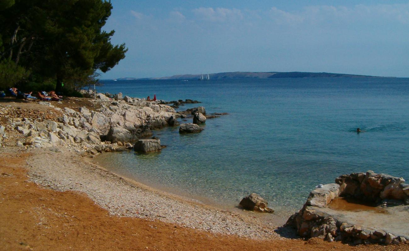 Photo of Kandarola beach with white pebble surface