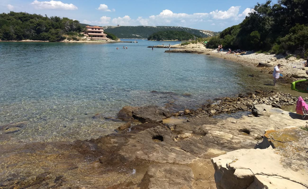 Photo of Veli Mel beach with light pebble surface