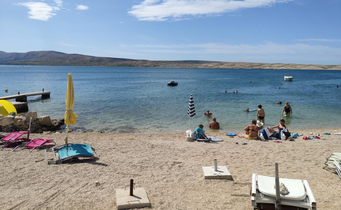 Photo of Vidalici beach with light fine pebble surface